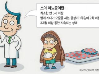 밤에 오줌 못 가리면